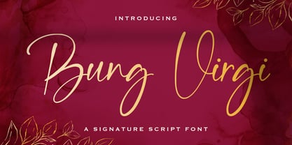 Bang Virgi Font Poster 1