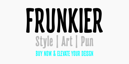 Frunkier Font Poster 5