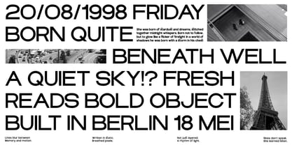 GC Quark Font Poster 14