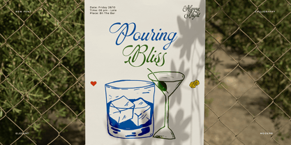 Symphonie Calligraphy Font Poster 6