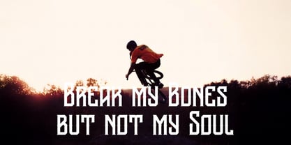 Nomer Samvilan Font Poster 4