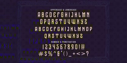 Nomer Samvilan Font Poster 5