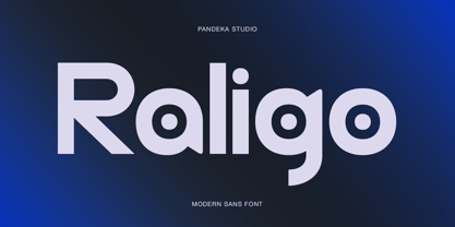 Raligo Font Poster 1