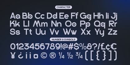 Raligo Font Poster 9