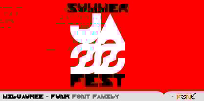 Milwaukee Funk Font Poster 11