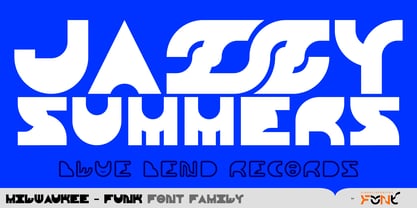 Milwaukee Funk Font Poster 2