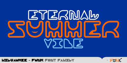 Milwaukee Funk Font Poster 6