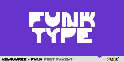 Milwaukee Funk Font Poster 4