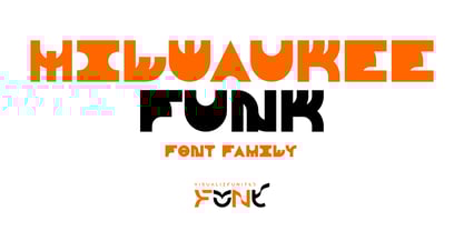 Milwaukee Funk Font Poster 1