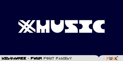 Milwaukee Funk Font Poster 10