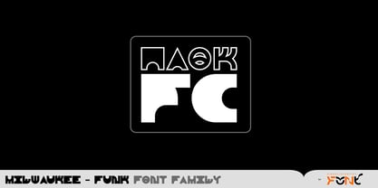 Milwaukee Funk Font Poster 9