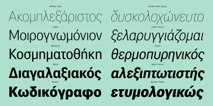 PF Das Grotesk Pro Font Poster 10