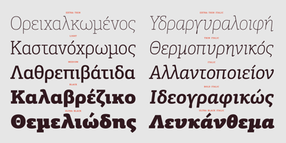 PF Centro Slab Pro Font Poster 11