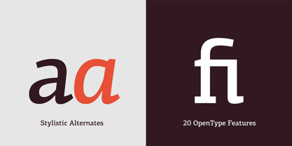 PF Centro Slab Pro Font Poster 5