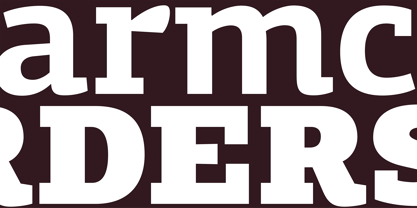 PF Centro Slab Pro Font Poster 2