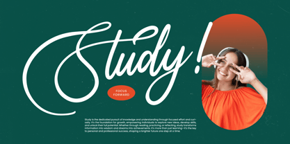 Uniquely Vifanite Font Poster 7