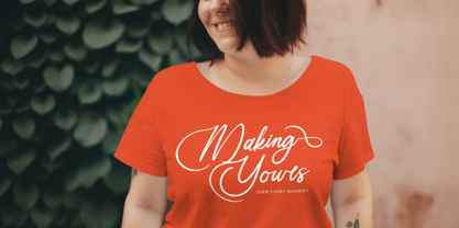 Uniquely Vifanite Font Poster 11