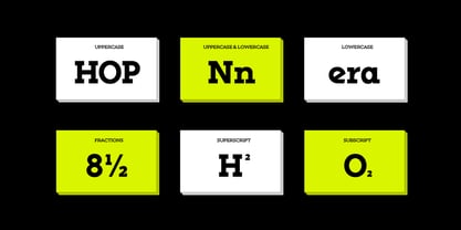 Hopera Slab Variable Font Poster 8