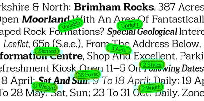 Mondly Font Poster 6