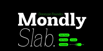 Mondly Font Poster 1