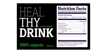 Mondly Font Poster 7