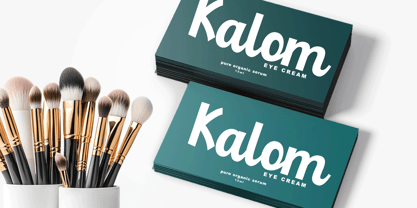 Sky Font Script Font Poster 4