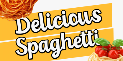 Sky Font Script Font Poster 3