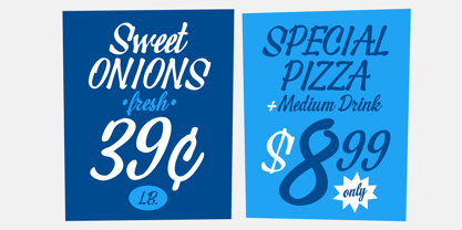 PF Signskript Font Poster 3