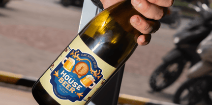 Grand Engine Font Poster 2