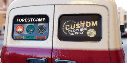 Grand Engine Font Poster 8