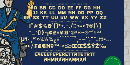 Grand Engine Font Poster 15