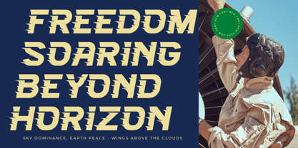 Grand Engine Font Poster 12