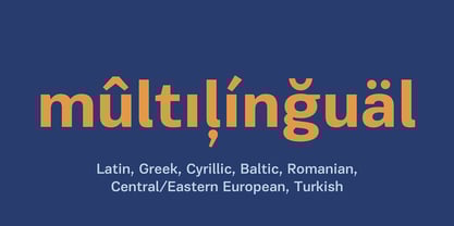 PF Encore Sans Pro Font Poster 12