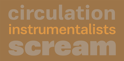 PF Encore Sans Pro Font Poster 5