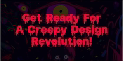 Slime Rage Font Poster 12