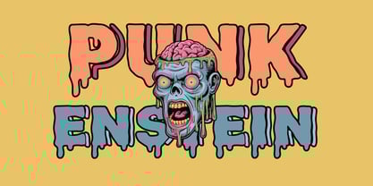 Slime Rage Font Poster 7