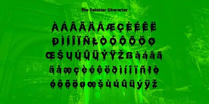 Slime Rage Font Poster 4