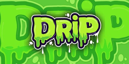 Slime Rage Font Poster 9