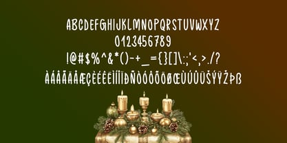Merry Magic Font Poster 6
