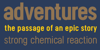 PF Eef Font Poster 4