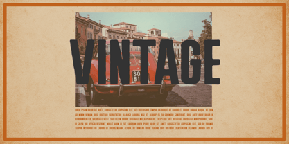 Retroforge Font Poster 5