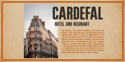 Retroforge Font Poster 3