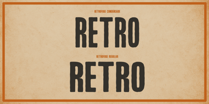 Retroforge Font Poster 6
