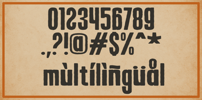 Retroforge Font Poster 12
