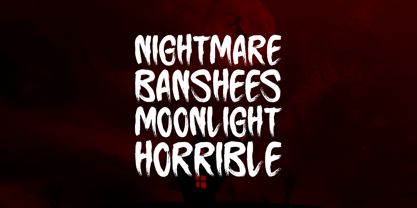 Bloody Echoes Font Poster 5