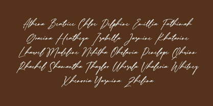 Rosmute Font Poster 11