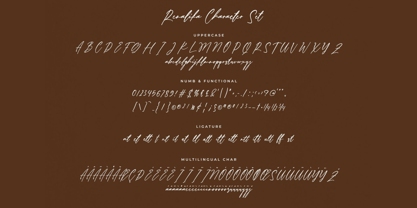 Rosmute Font Poster 13