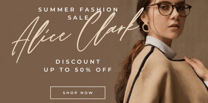 Rosmute Font Poster 2