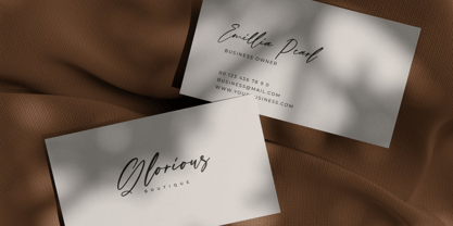 Rosmute Font Poster 7