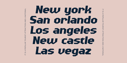 Buzer Rock Font Poster 6